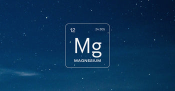Magnesium element symbol (Mg) from the periodic table representing the essential mineral magnesium and its role in human health.