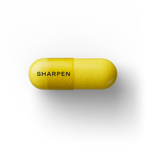 Sharpen pill